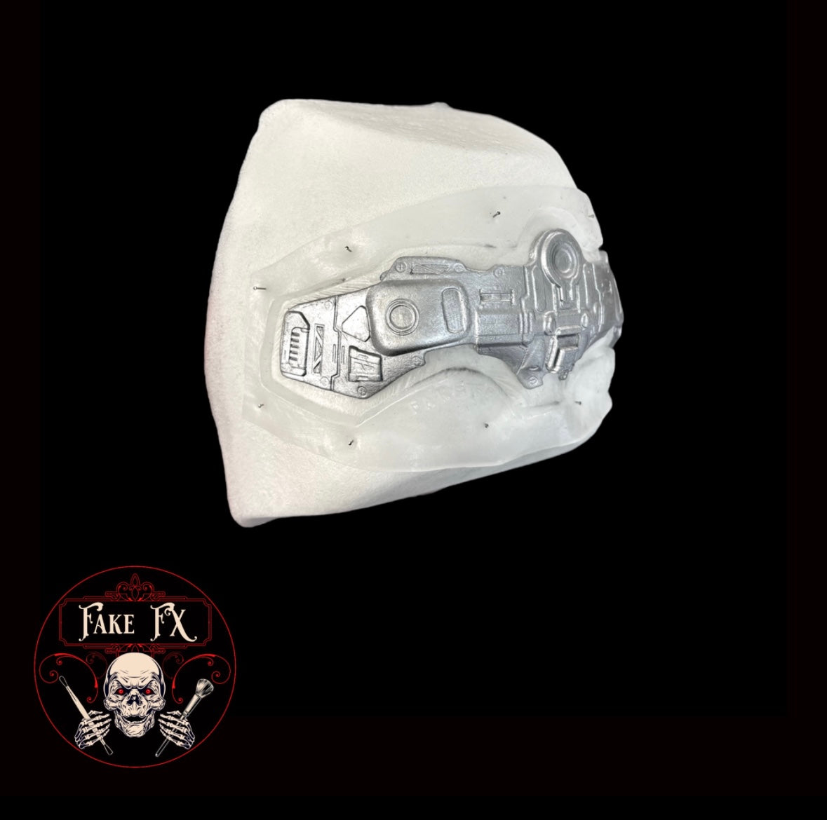 Cyber forehead and jaw set