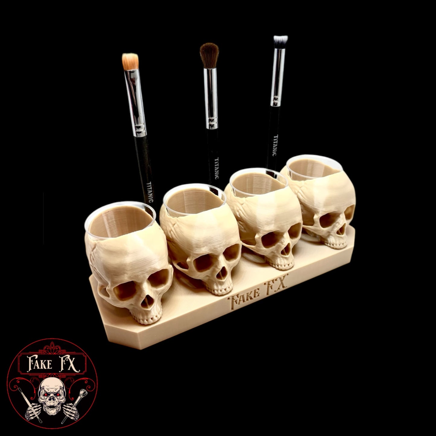 Skull shot cup holder