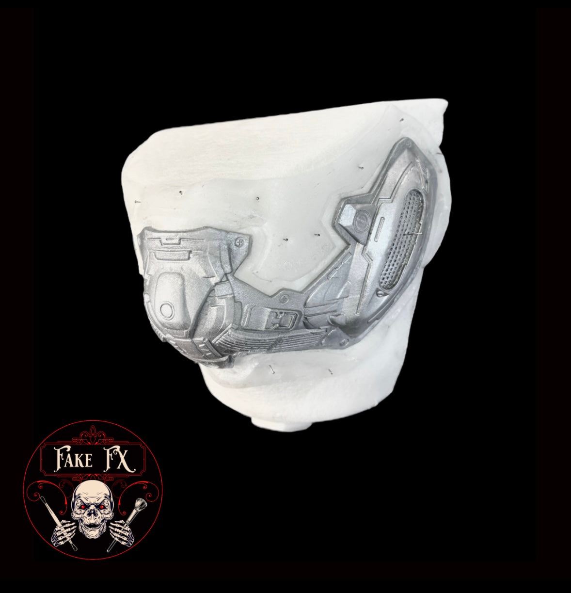 Cyber forehead and jaw set