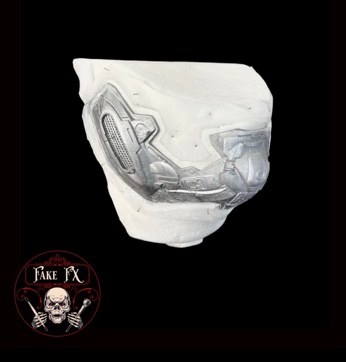 Cyber forehead and jaw set