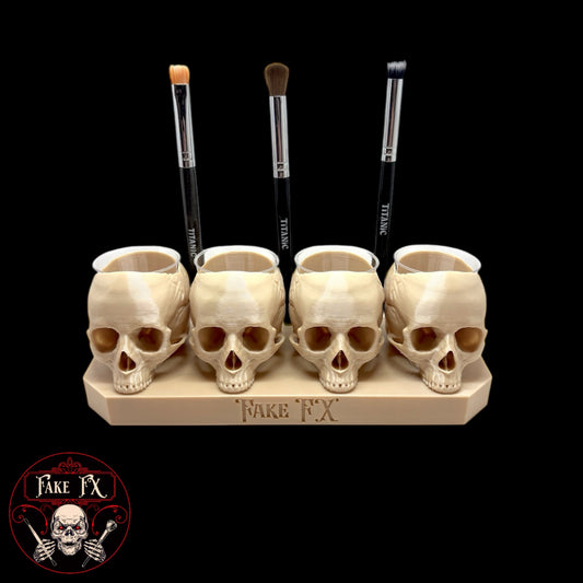 Skull shot cup holder