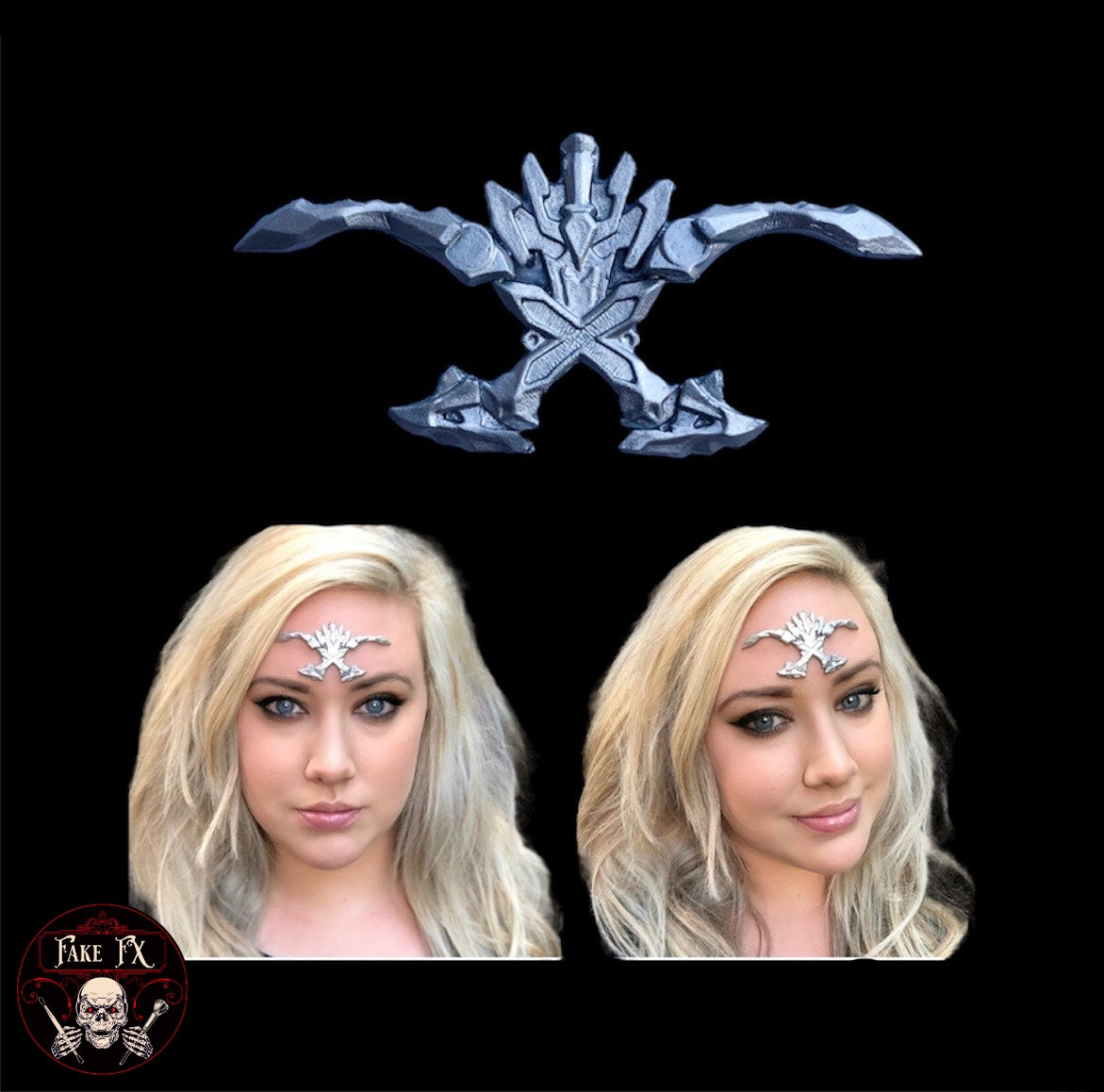 Superhero Forehead Prosthetic Set