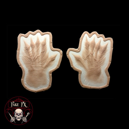 Old Age Back of Hands Prosthetic